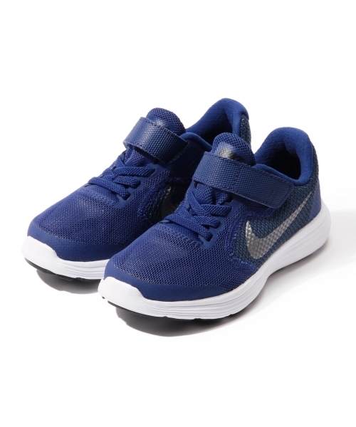 こども ビームス(コドモビームス)の「NIKE / 16S レボリューション3 PSV (16.5~22cm)(スニーカー・キッズ・ブルー/ブラック系その他/ライトブルー/レッド系その他・21/17/19/21.5/18/16.5/18.5/19.5/17.5/20.5/20/22)」の13枚目の写真