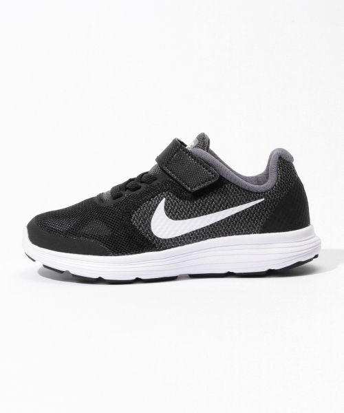 こども ビームス(コドモビームス)の「NIKE / 16S レボリューション3 PSV (16.5~22cm)(スニーカー・キッズ・ブルー/ブラック系その他/ライトブルー/レッド系その他・21/17/19/21.5/18/16.5/18.5/19.5/17.5/20.5/20/22)」の11枚目の写真