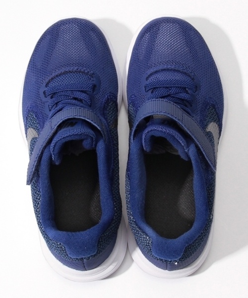 こども ビームス(コドモビームス)の「NIKE / 16S レボリューション3 PSV (16.5~22cm)(スニーカー・キッズ・ブルー/ブラック系その他/ライトブルー/レッド系その他・21/17/19/21.5/18/16.5/18.5/19.5/17.5/20.5/20/22)」の14枚目の写真