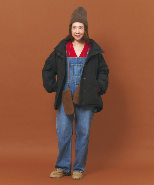 FRAMeWORK(フレームワーク)の「≪追加≫ダウンジャケット 2(ダウンジャケット/コート・レディース・ベージュ/ブラック・38/36)」の10枚目の写真