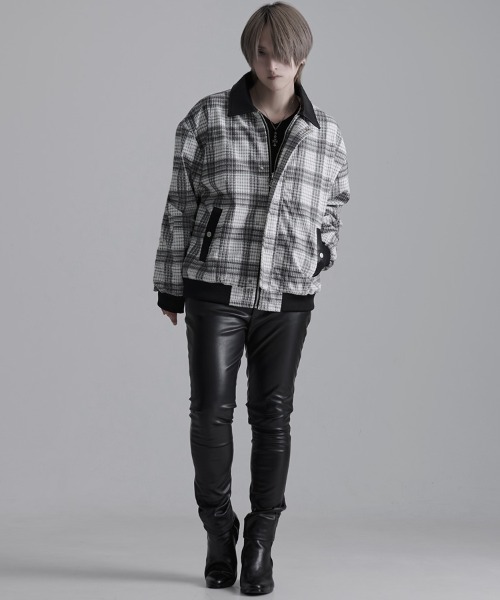 CavariA（キャバリア）の「『CavariA/キャバリア』チェックJKT（その他アウター・メンズ・ブラウン/グレー・L/M）」の13枚目の写真