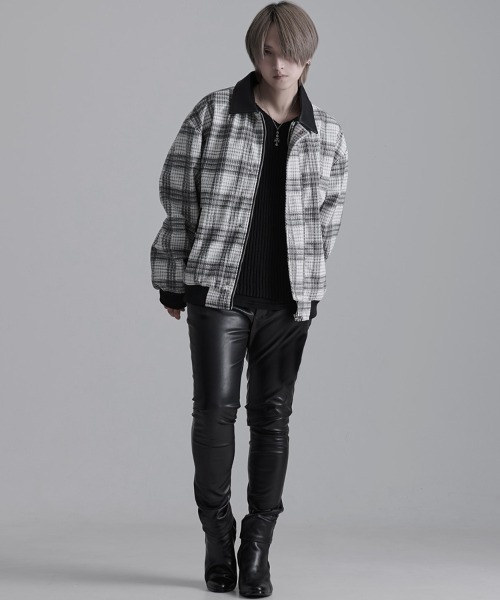 CavariA（キャバリア）の「『CavariA/キャバリア』チェックJKT（その他アウター・メンズ・ブラウン/グレー・L/M）」の14枚目の写真