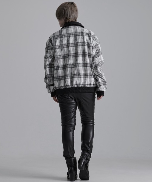 CavariA（キャバリア）の「『CavariA/キャバリア』チェックJKT（その他アウター・メンズ・ブラウン/グレー・L/M）」の16枚目の写真