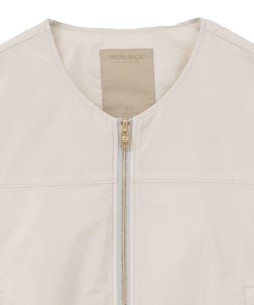 martinique(マルティニーク)の「【WOOLRICH /ウールリッチ】ELYS JACKET(ブルゾン・レディース・ベージュ/ブラック・FREE)」の4枚目の写真