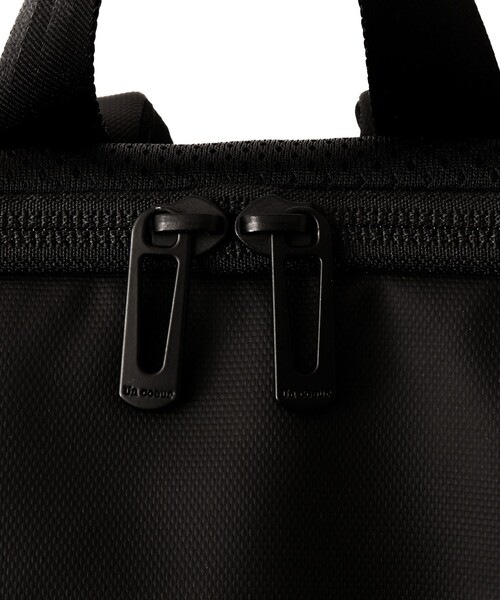 Un coeur（アンクール）の「【Un coeur/アンクール】別注バックパック COATED 26SS（バックパック/リュック・メンズ・ブラック・FREE）」の5枚目の写真