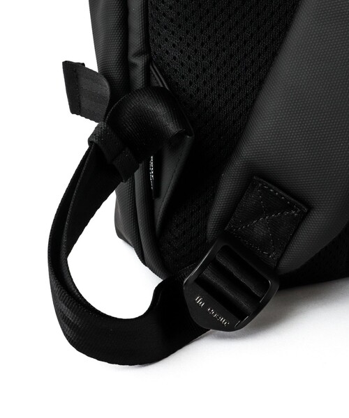 Un coeur（アンクール）の「【Un coeur/アンクール】別注バックパック COATED 26SS（バックパック/リュック・メンズ・ブラック・FREE）」の11枚目の写真