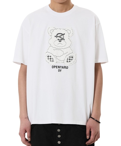 OY(オーワイ)の「『OY/オーワイ』PATCH DOLLY TEE/パッチドリーTシャツ(Tシャツ/カットソー・レディース・ブラック/ホワイト・M/L)」の8枚目の写真