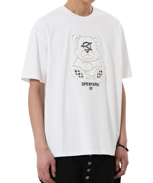 OY(オーワイ)の「『OY/オーワイ』PATCH DOLLY TEE/パッチドリーTシャツ(Tシャツ/カットソー・レディース・ブラック/ホワイト・M/L)」の9枚目の写真