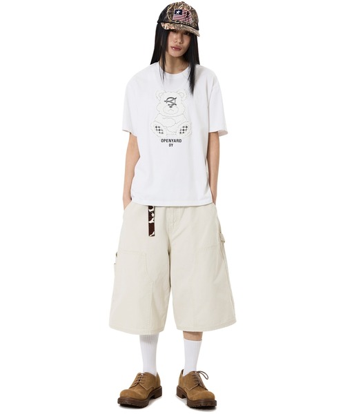 OY(オーワイ)の「『OY/オーワイ』PATCH DOLLY TEE/パッチドリーTシャツ(Tシャツ/カットソー・レディース・ブラック/ホワイト・M/L)」の11枚目の写真