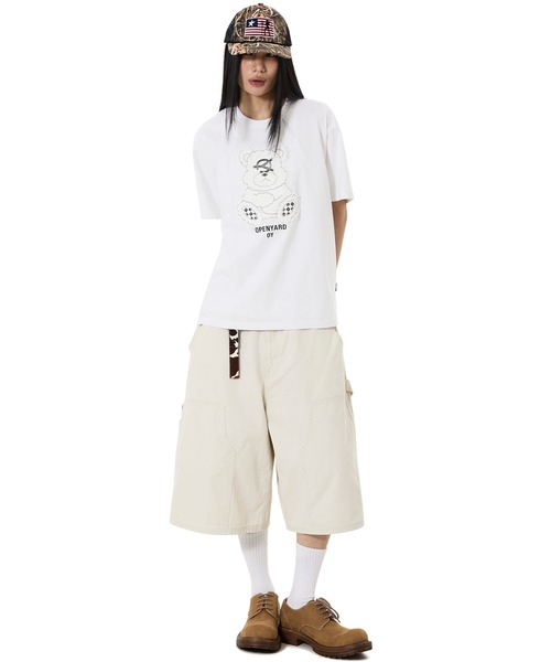 OY(オーワイ)の「『OY/オーワイ』PATCH DOLLY TEE/パッチドリーTシャツ(Tシャツ/カットソー・レディース・ブラック/ホワイト・M/L)」の12枚目の写真