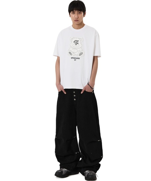 OY(オーワイ)の「『OY/オーワイ』PATCH DOLLY TEE/パッチドリーTシャツ(Tシャツ/カットソー・レディース・ブラック/ホワイト・M/L)」の13枚目の写真