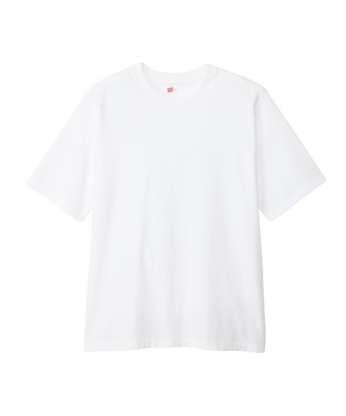 HANES(ヘインズ)の「【HANES/ヘインズ】1P RELAX FIT CREW NECK T(Tシャツ/カットソー・メンズ・ホワイト/ブラック・XL/L/M/S)」の1枚目の写真