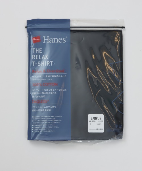 HANES(ヘインズ)の「【HANES/ヘインズ】1P RELAX FIT CREW NECK T(Tシャツ/カットソー・メンズ・ホワイト/ブラック・XL/L/M/S)」の8枚目の写真