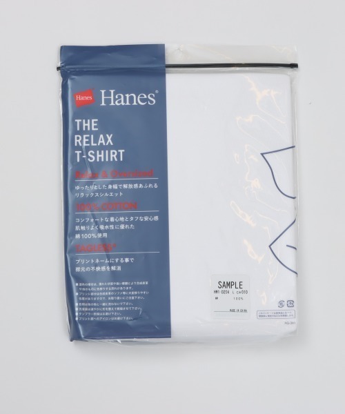 HANES(ヘインズ)の「【HANES/ヘインズ】1P RELAX FIT CREW NECK T(Tシャツ/カットソー・メンズ・ホワイト/ブラック・XL/L/M/S)」の3枚目の写真