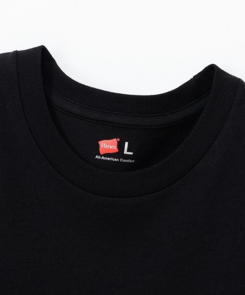HANES(ヘインズ)の「【HANES/ヘインズ】1P RELAX FIT CREW NECK T(Tシャツ/カットソー・メンズ・ホワイト/ブラック・XL/L/M/S)」の10枚目の写真