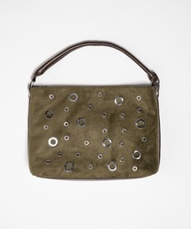 BLONDEY（ブロンディ）の「ハトメスウェードバッグ（ハンドバッグ）」