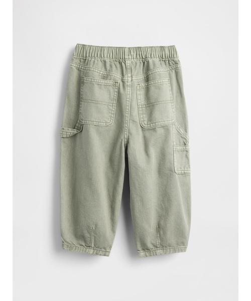 GAP(ギャップ)の「プルオン バレル カーペンターデニム (幼児・ベビー)(デニムパンツ・キッズ・グリーン・110cm/105cm/90cm/80cm/100cm/95cm/70cm)」の2枚目の写真