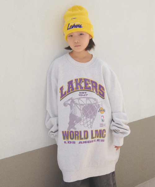 LMCの「LMC x NEWERA TEAM LOGO SWEATSHIRT heather gray（スウェット・レディース・その他・S/M/L/XL）」の2枚目の写真