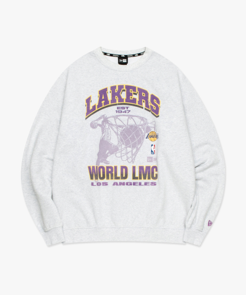 LMCの「LMC x NEWERA TEAM LOGO SWEATSHIRT heather gray（スウェット・レディース・その他・S/M/L/XL）」の3枚目の写真