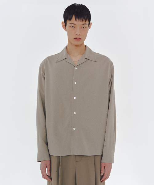 MMIC(エムエムアイシー)の「MODE SHIRT (KHAKI BEIGE)(シャツ/ブラウス・メンズ・その他・M/L/XL)」の7枚目の写真