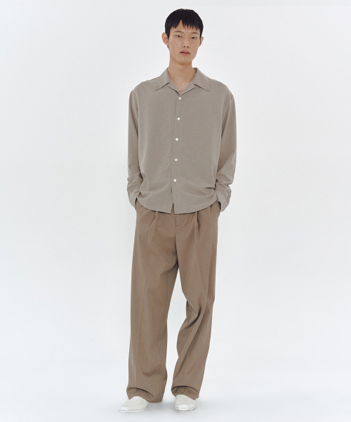 MMIC(エムエムアイシー)の「MODE SHIRT (KHAKI BEIGE)(シャツ/ブラウス・メンズ・その他・M/L/XL)」の8枚目の写真