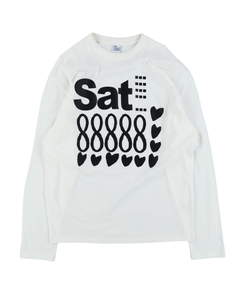 THECOLDESTMOMENT(ザコールデストモーメント)の「TCM sat long sleeve (white/ivory)(Tシャツ/カットソー・レディース・その他・L/M)」の2枚目の写真