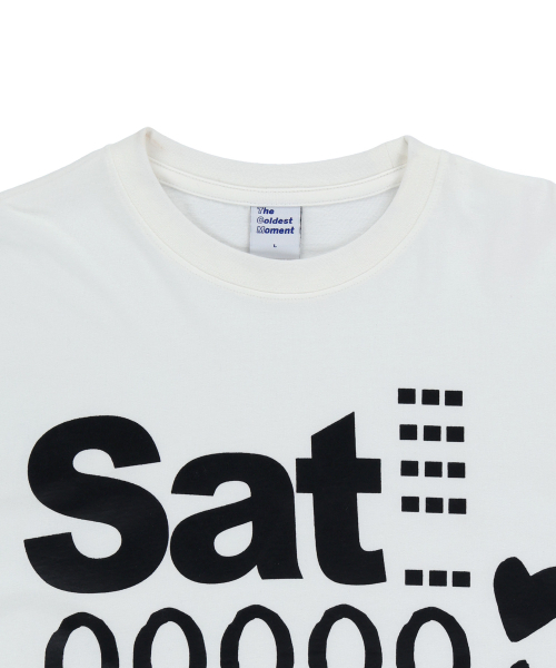 THECOLDESTMOMENT(ザコールデストモーメント)の「TCM sat long sleeve (white/ivory)(Tシャツ/カットソー・レディース・その他・L/M)」の4枚目の写真
