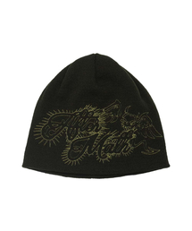AFTERMATH（アフターマス）の「DEVIL LOGO BEANIE KHAKI（ニットキャップ/ビーニー）」
