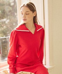 ローズワッペンドレス - レッド