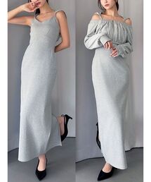 RESEXXY | アンサンブルフーディワンピース(ワンピース)