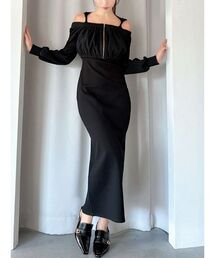 RESEXXY | アンサンブルフーディワンピース(ワンピース)