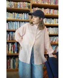 gossara | 胸切替バンドカラーSH(シャツ/ブラウス)