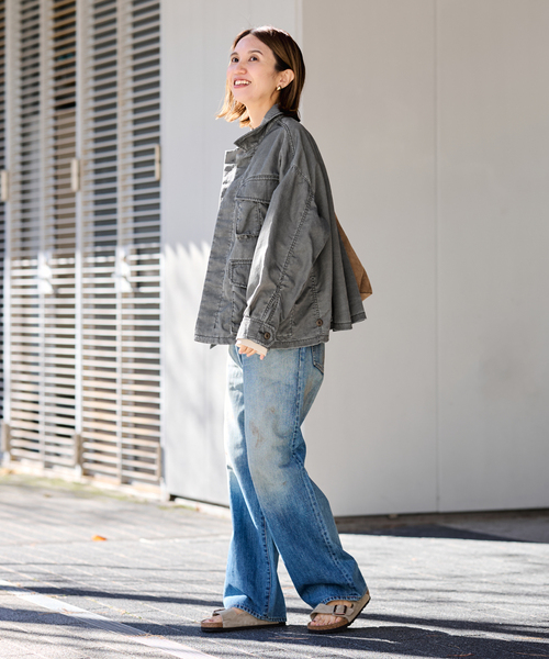 FRAMeWORK（フレームワーク）の「ミリタリーブルゾン（その他アウター・レディース・ライトイエロー/カーキ・FREE）」の8枚目の写真