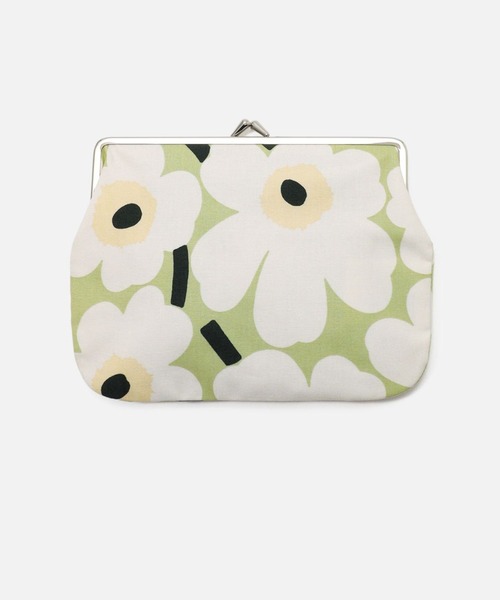 marimekko（マリメッコ）の「【ASIA　EXCLUSIVE】Mini Unikko / Puolikas kukkaro（ポーチ・レディース・ライトグリーン・FREE）」の2枚目の写真