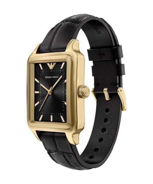 EMPORIO ARMANI（エンポリオアルマーニ）の「エンポリオ・アルマーニ 腕時計 メンズ アナログ レザー AR11757（アナログ腕時計・メンズ・ブラック・FREE）」の6枚目の写真