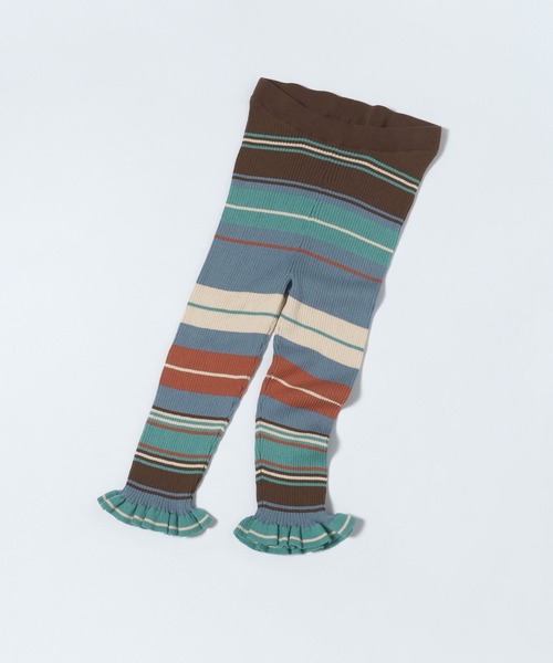 JEANASIS（ジーナシス）の「マルチボーダーカプリパンツ/652652（その他パンツ・レディース・ブルー系その他・FREE）」の5枚目の写真