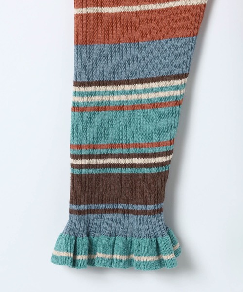 JEANASIS（ジーナシス）の「マルチボーダーカプリパンツ/652652（その他パンツ・レディース・ブルー系その他・FREE）」の9枚目の写真