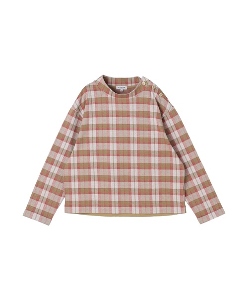 McGREGOR(マックレガー)の「オリジナルチェックコットンジャカードプルオーバー(Tシャツ/カットソー・レディース・ネイビー/キャメル/ブルー・M/L)」の16枚目の写真