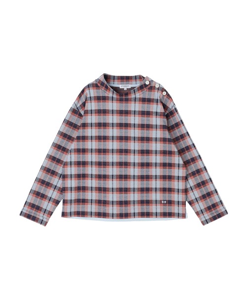 McGREGOR(マックレガー)の「オリジナルチェックコットンジャカードプルオーバー(Tシャツ/カットソー・レディース・ネイビー/キャメル/ブルー・M/L)」の17枚目の写真