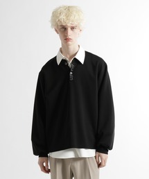 HARE | シシュウヘンリーネックカット(HARE)(Tシャツ/カットソー)