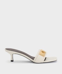 Aelin エイリン キトゥンヒールミュール