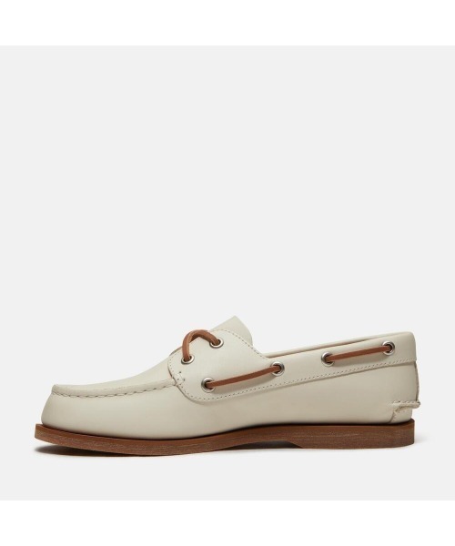 未使用級✨Timberland 10M(28.0)cm デッキシューズ　ホワイト セール】シーダー ベイ エッセンシャル ボート シューズ レディース