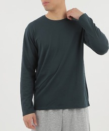 【シンプルが一番使える！ベーシックな長袖Tシャツ】メンズ綿混無地ロンＴ