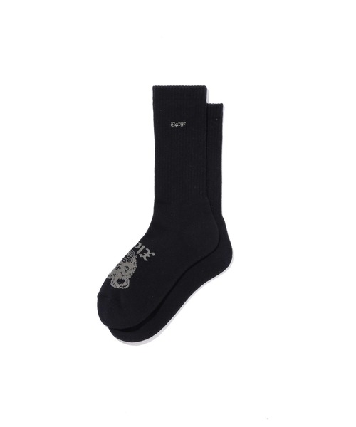 XLARGE(エクストララージ)の「BEAR SOCKS(ソックス/靴下・メンズ・ブラック/ホワイト/ネイビー/オリーブ・ONE SIZE)」の7枚目の写真