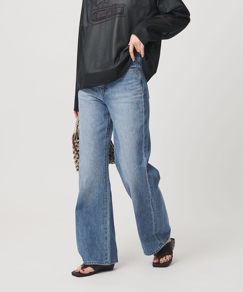 セール】＜Levi's＞RIBCAGE ワイドデニムパンツ（デニムパンツ