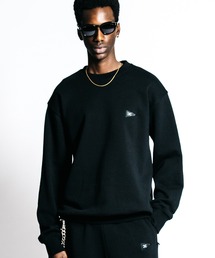 FLAG LOGO CREW NECK SWEAT