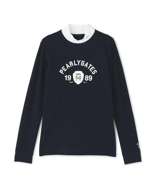 PEARLY GATES(パーリーゲイツ)の「【PEARLY GATES】80/1 36Gベアカノコ(Tシャツ/カットソー・レディース・ネイビー/ホワイト・MEDIUM/LARGE/SMALL)」の17枚目の写真