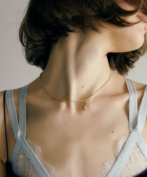 TEN.（テン）の「【新作】18KGP ボールチェーンコンビネックレス 40cm（ネックレス・レディース・ゴールド・FREE）」の6枚目の写真