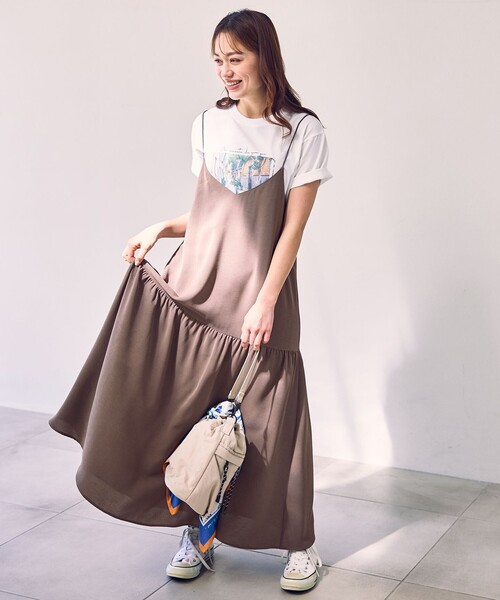 ANY(エニィ)の「アソートロゴラウンドヘムTシャツ(Tシャツ/カットソー・レディース・ホワイト系/ホワイト系1/ホワイト系2/グレー系/グレー系3・X-LARGE)」の8枚目の写真