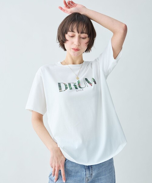 ANY(エニィ)の「アソートロゴラウンドヘムTシャツ(Tシャツ/カットソー・レディース・ホワイト系/ホワイト系1/ホワイト系2/グレー系/グレー系3・X-LARGE)」の14枚目の写真